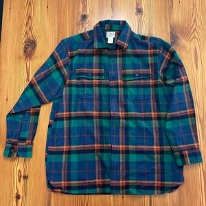 🌲 🆕 LL Bean Men's Chamois Shirt, Traditional Fit, Large - Canyon Rust - NWT